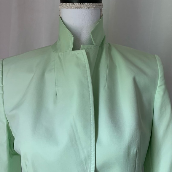 J.CREW Light Green Fully-Lined Blazer Size 6 - Picture 13 of 15